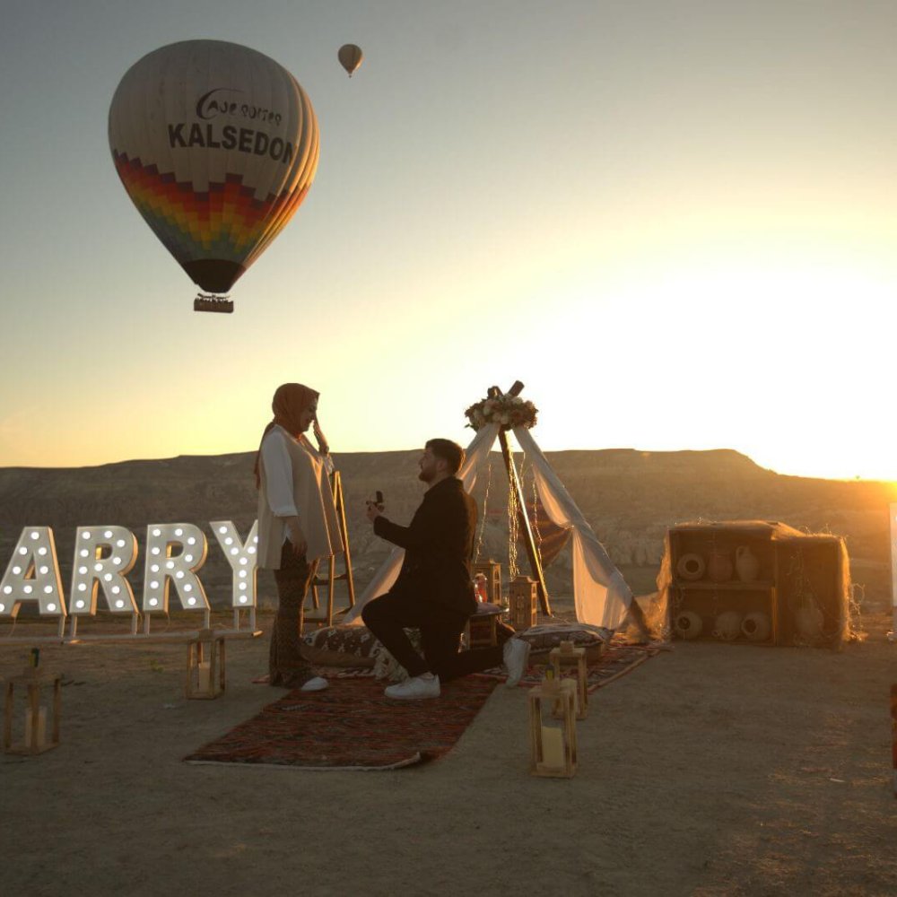 Kapadokya Evlilik Teklifi