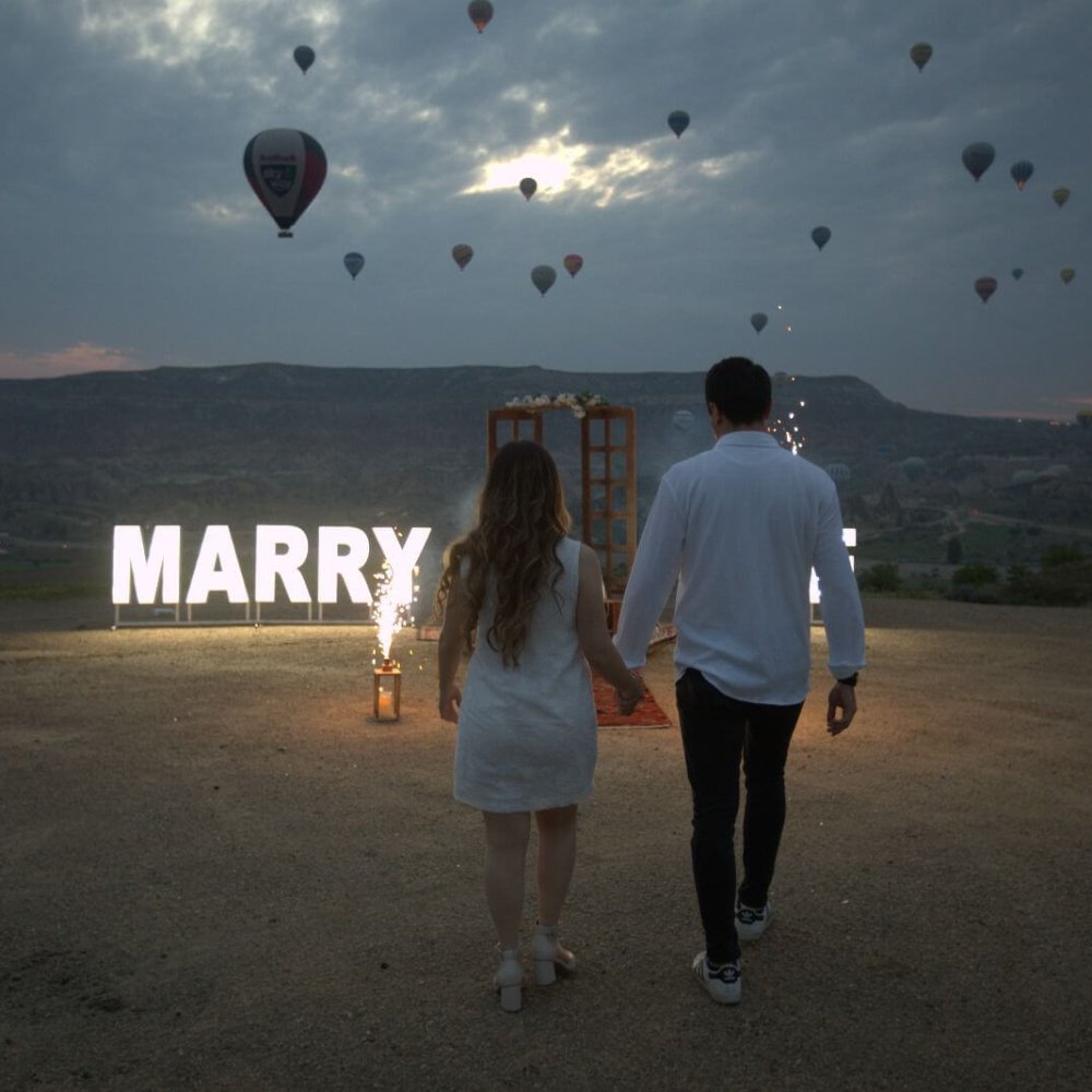 Kapadokya Evlilik Teklifi