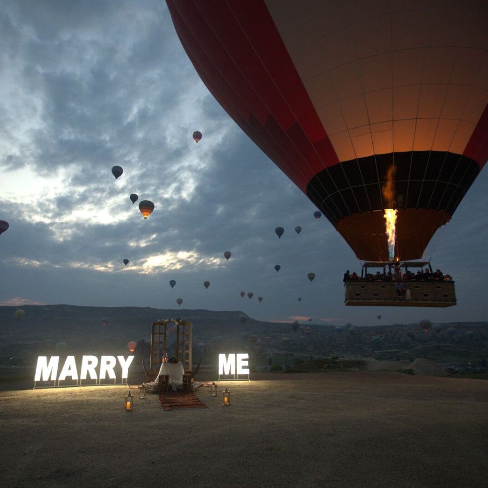 Kapadokya Evlilik Teklifi