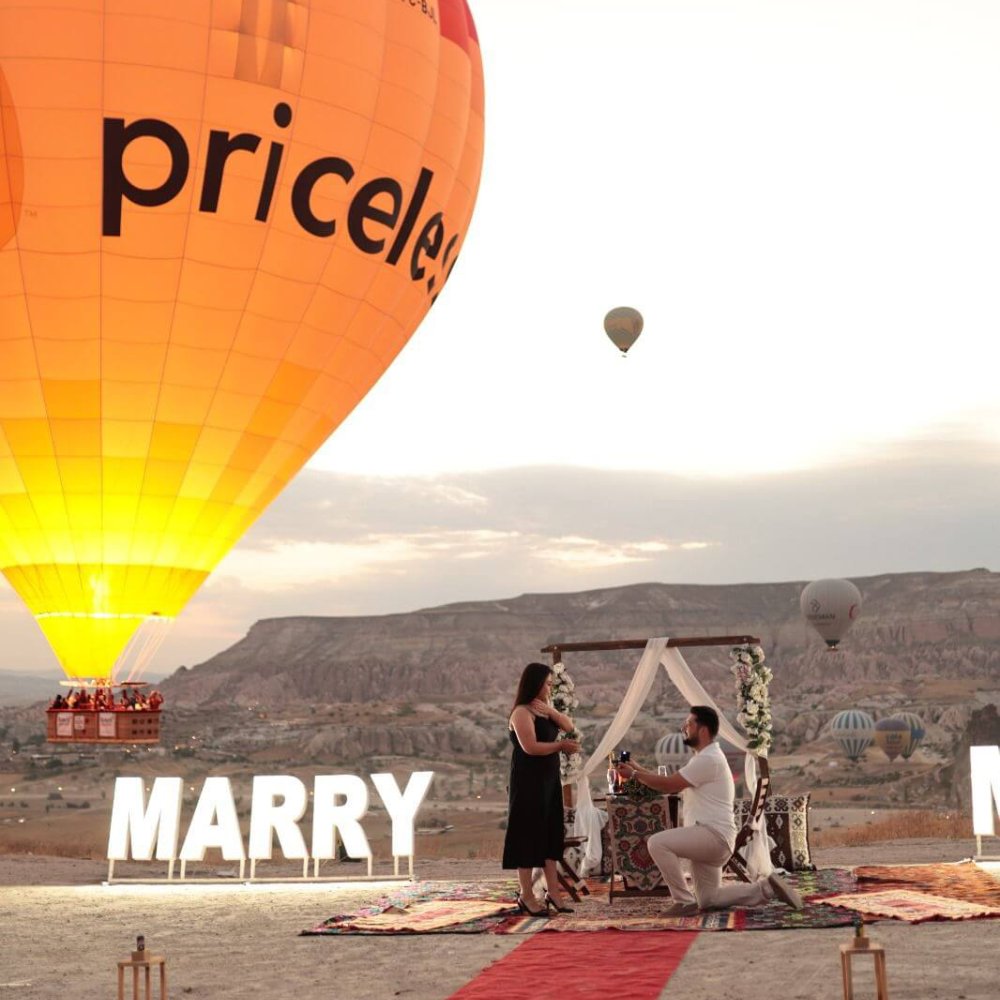 Kapadokya Evlilik Teklifi