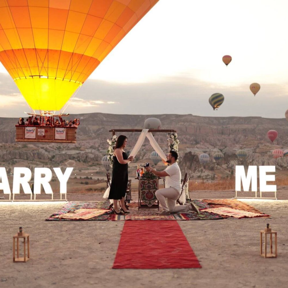 Kapadokya Evlilik Teklifi