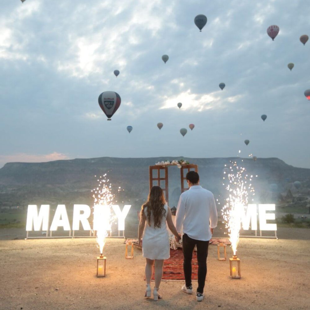 Kapadokya Evlilik Teklifi