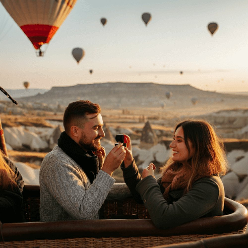 Kapadokya Evlilik Teklifi Resimleri