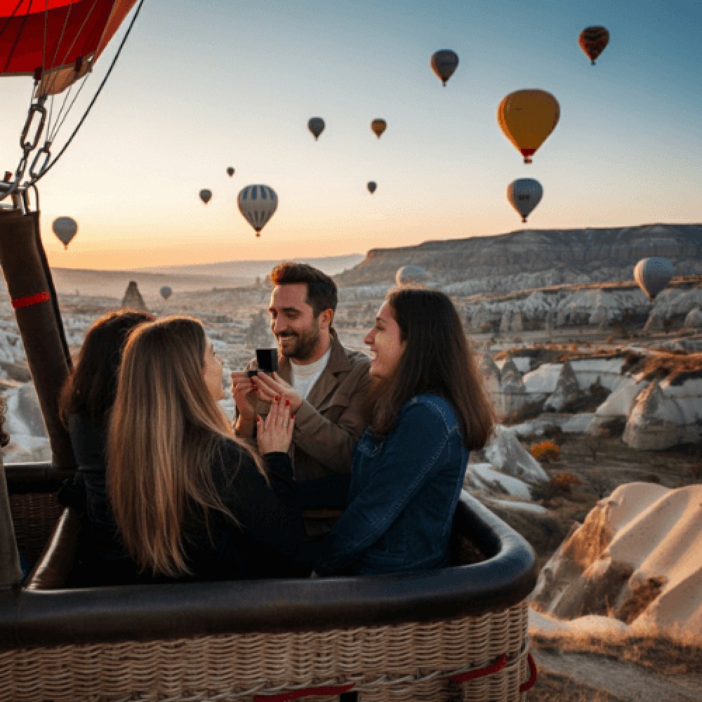 Kapadokya Evlilik Teklifi Resimleri