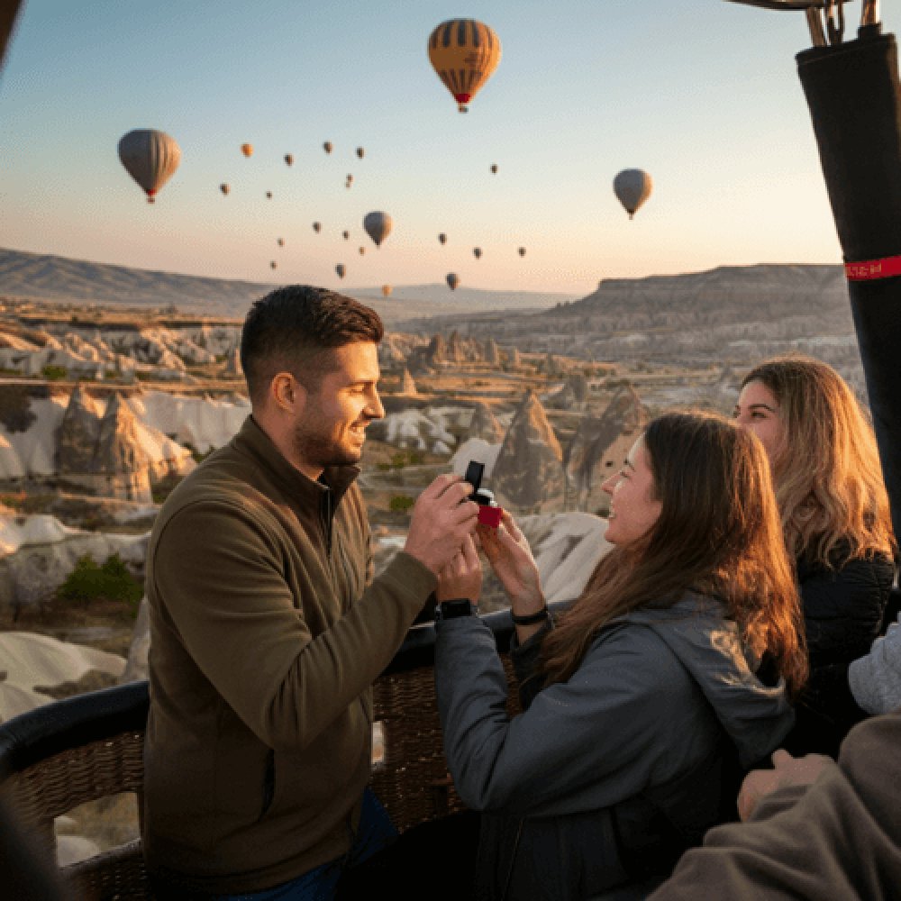 Kapadokya Evlilik Teklifi Resimleri