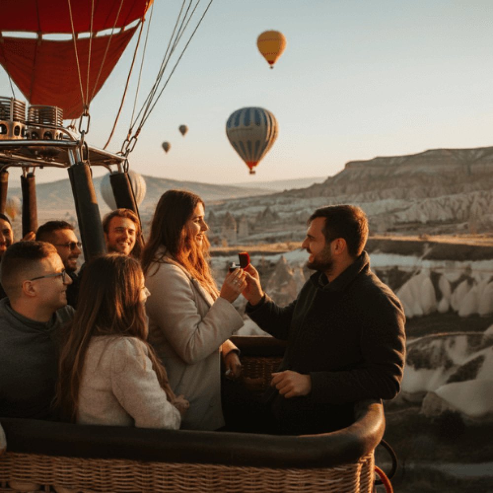 Kapadokya Evlilik Teklifi Resimleri