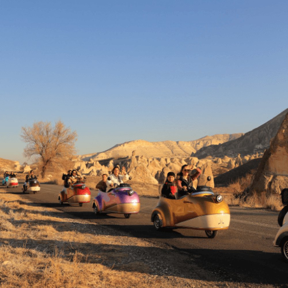 Kapadokya Gün Batımı Nostaljik Trike Turu 2 Saat