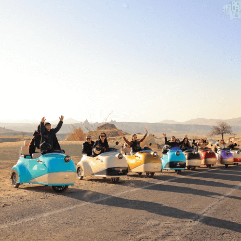 Kapadokya Gün Batımı Nostaljik Trike Turu 2 Saat