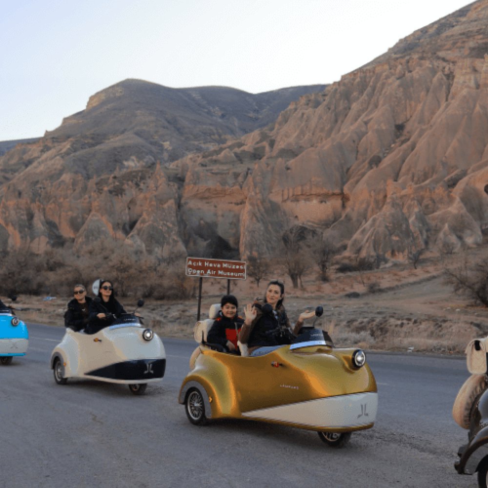 Kapadokya Gün Batımı Nostaljik Trike Turu 2 Saat