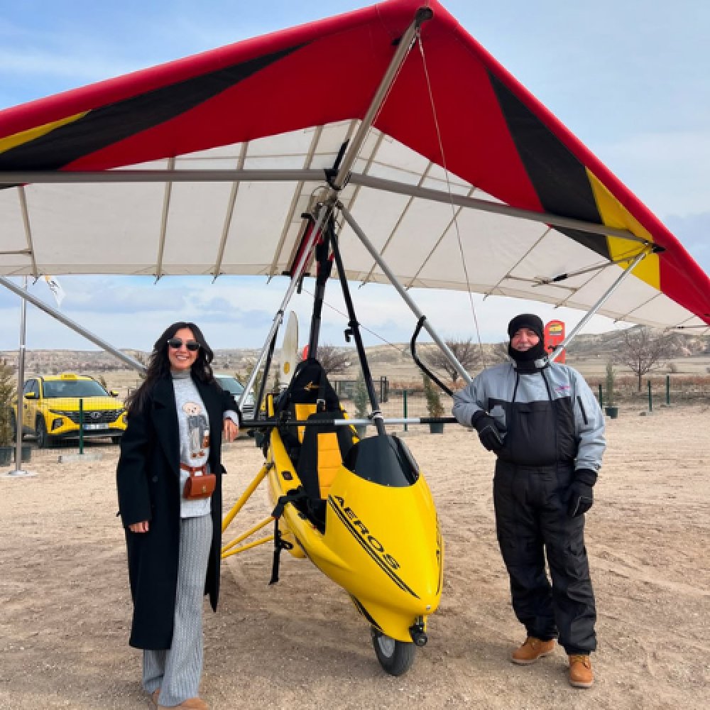 Kapadokya Microlight Turu Gün Doğumu Balonlarla