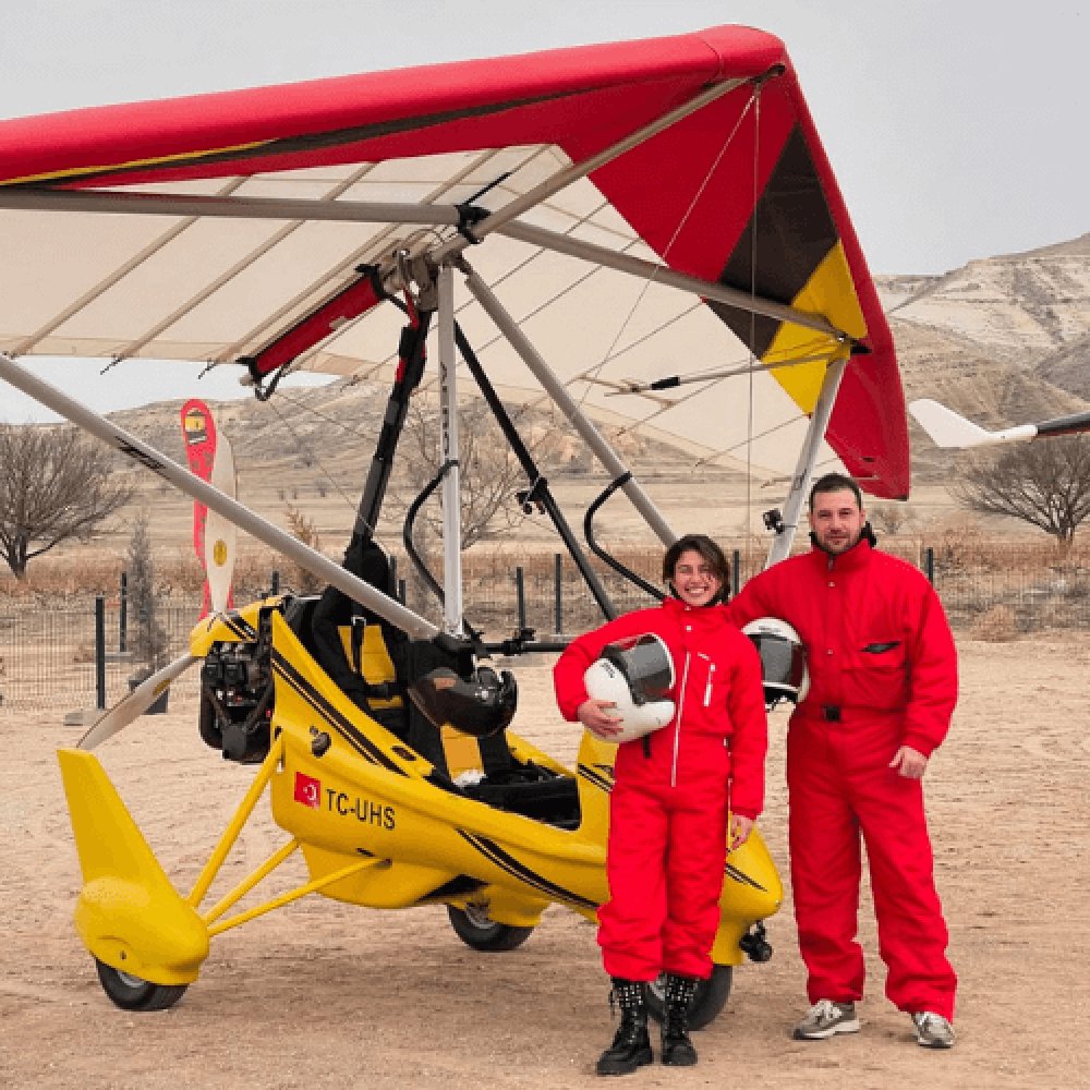 Kapadokya Microlight Turu Delüks Gün Doğumu