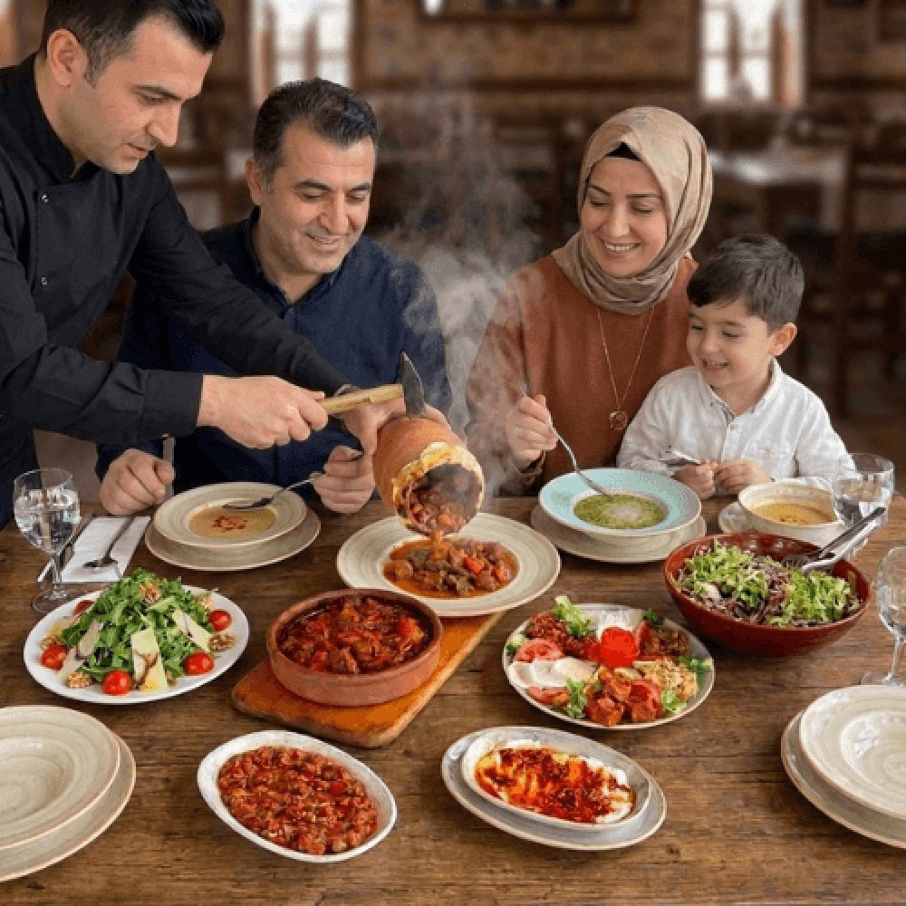 Kapadokya Şovlu Testi Kebabı Etli
