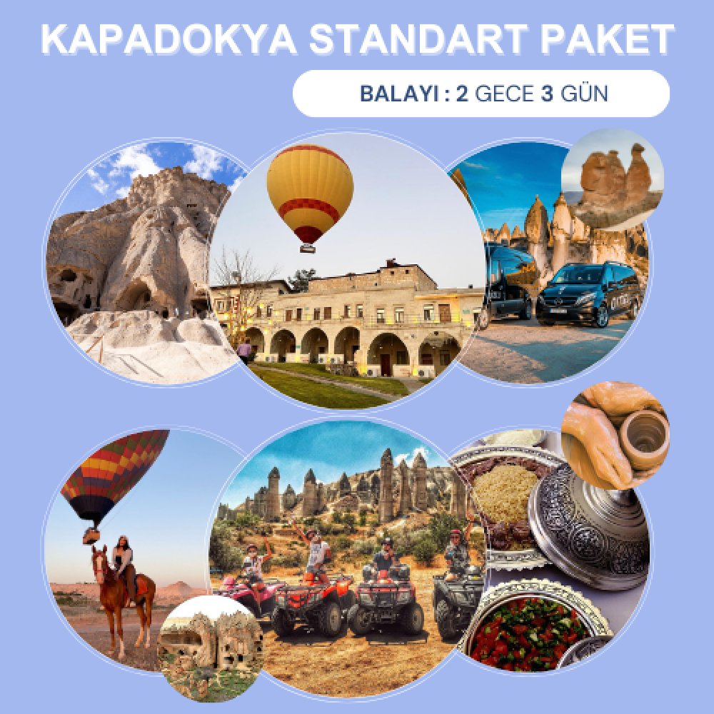 Kapadokya Standart Balayı Paketi