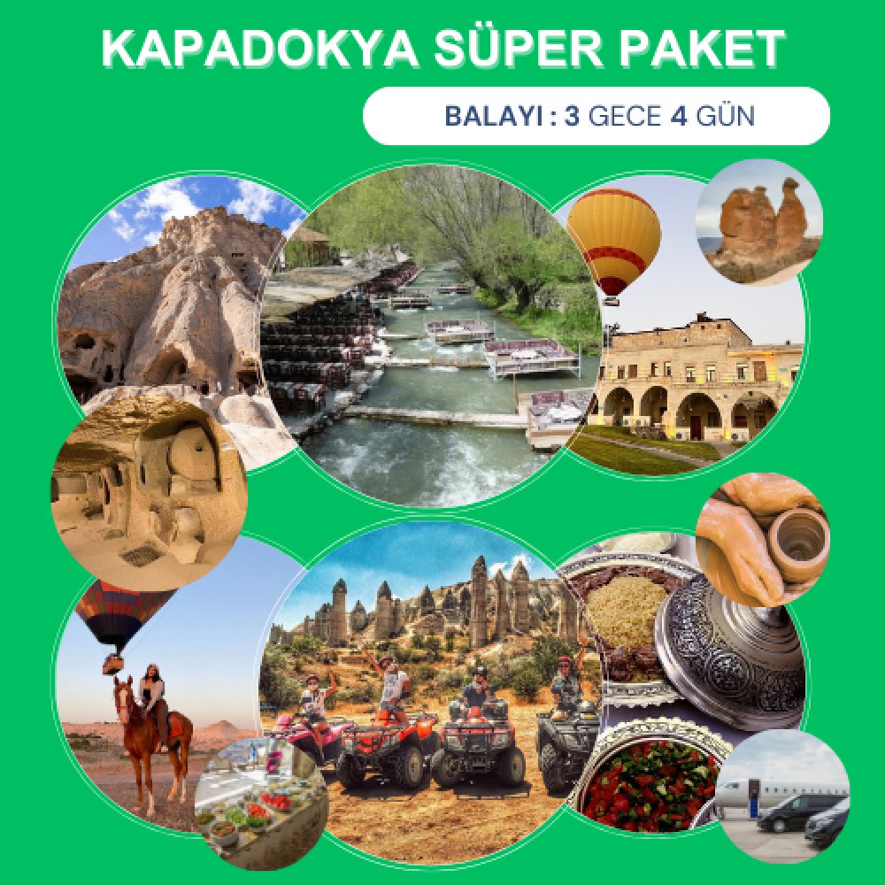 Kapadokya Süper Balayı Paketi