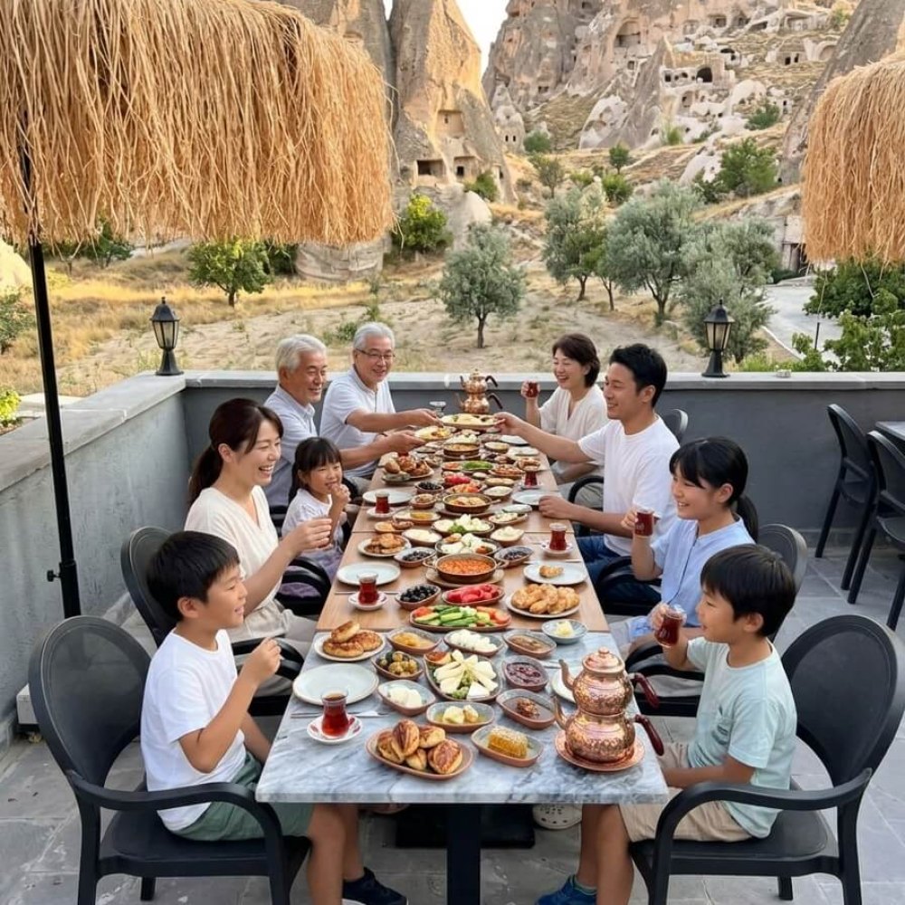 Kapadokya'da Kahvaltı Yerleri Zelve Açık Hava Müzesi