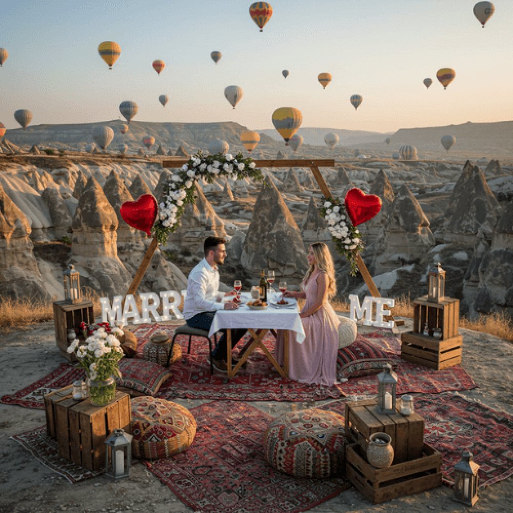 Nevşehir Evlilik Teklifi