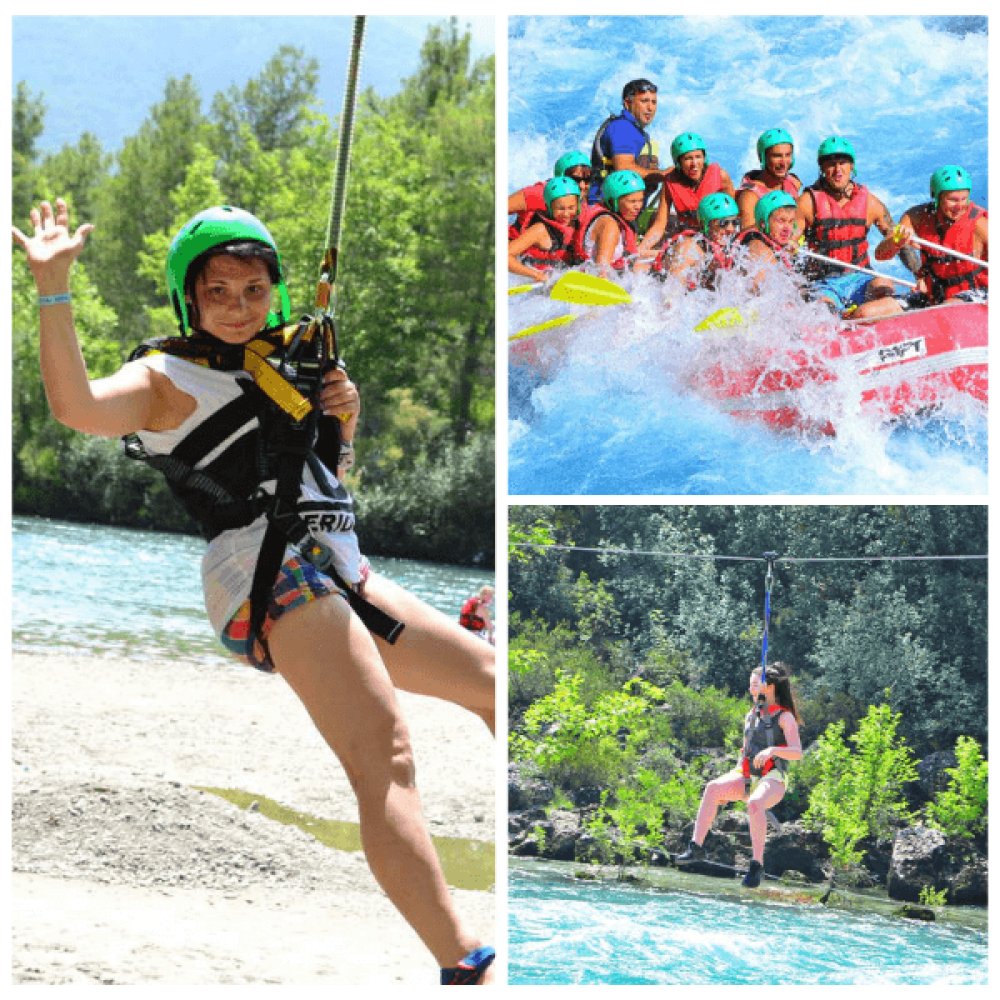 Rafting Canyoning Zipline Turu