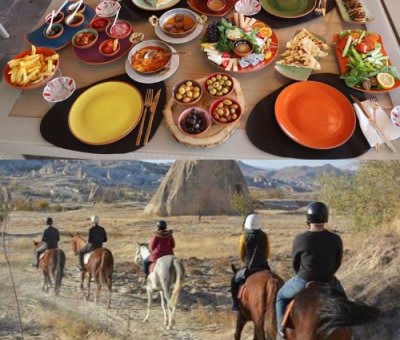 Avanos At Çiftliği 30 Çeşit Serpme Kahvaltı Ve 1 Saat At Turu