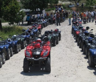 Cappadocia Sunrise Atv Tour With Balloons 2 Hours