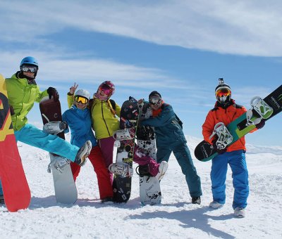 Erciyes Snowboard Dersi