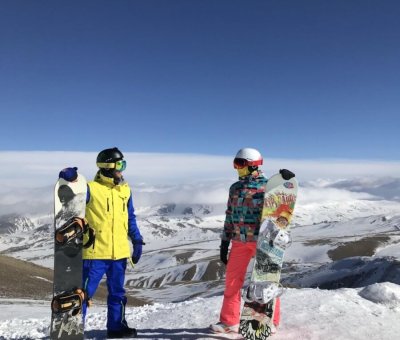 Erciyes Snowboard Dersi