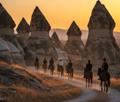 Gün Batımı 2 Saat At Turu Kapadokya