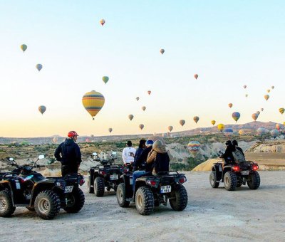 Kapadokya Gün Doğumu Balonlarla Atv Turu  2 Saat