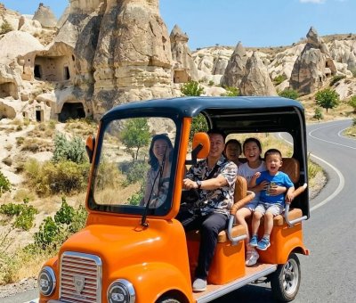 Kapadokya Gün Doğumu Nostaljik Elektrikli Araç Turu