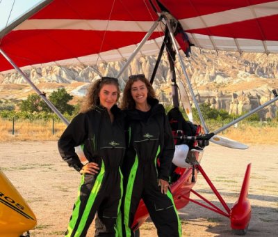 Kapadokya Microlight Turu Gün Doğumu Balonlarla