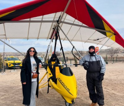 Kapadokya Microlight Turu Gün Doğumu Balonlarla