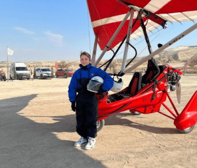 Kapadokya Microlight Turu Delüks Gün Batımı ( Sun Set )