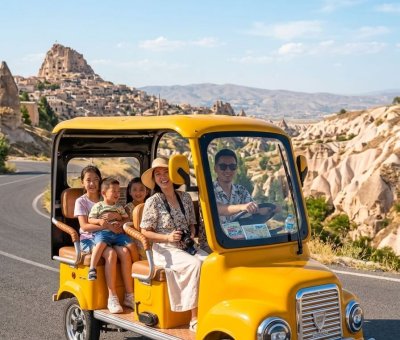 Kapadokya Nostaljik Elektrikli Araç Turu 1 Saat