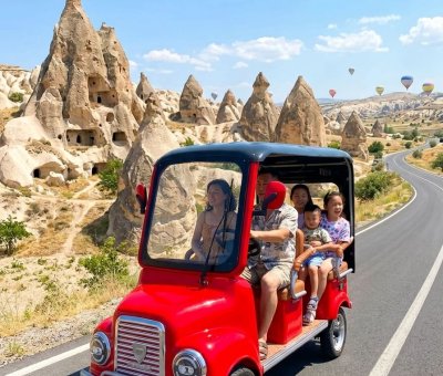 Kapadokya Nostaljik Elektrikli Araç Turu 1 Saat