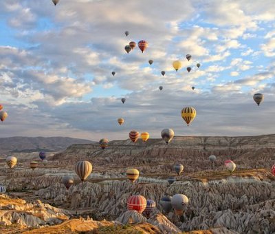 Kapadokya Soğanlı Vadisi Balon Turu