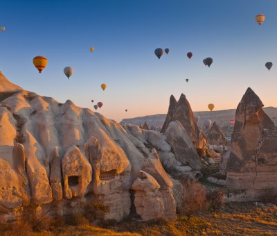 Kapadokya Soğanlı Vadisi Balon Turu