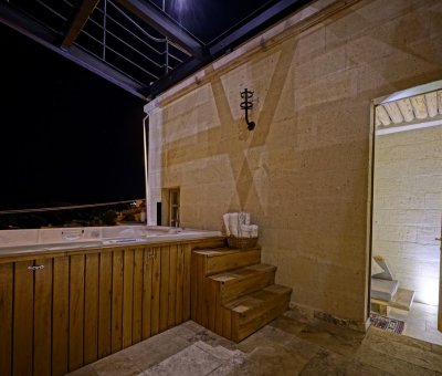 Kappadoks Cave Hotel Balkonlu Dublex Suite