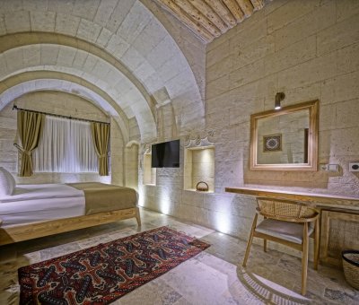 Kappadoks Cave Hotel Balkonlu Dublex Suite