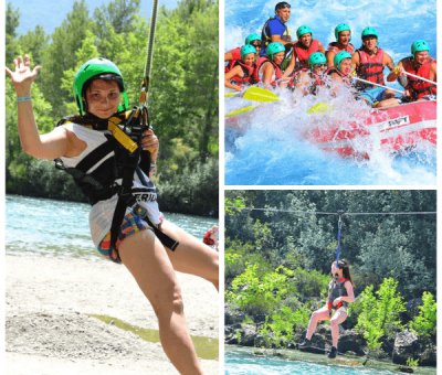 Rafting Canyoning Zipline Turu