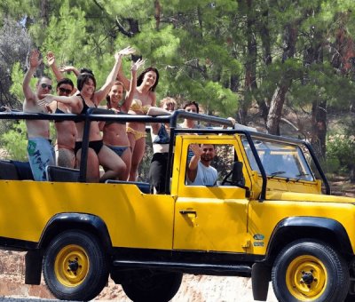 Süper Combo Rafting Jeep Safari Buggy (quad) Zipline Ve Balık Tutma