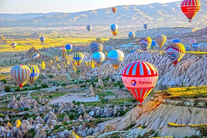 2-Day Guided Cappadocia Tour with Cave Hotel Option From Kemer