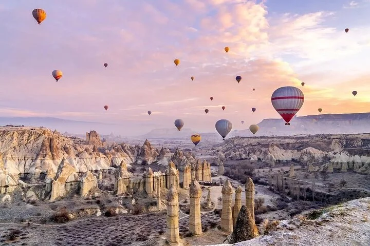 2-Day Guided Cappadocia Tour with Cave Hotel Option From Kemer