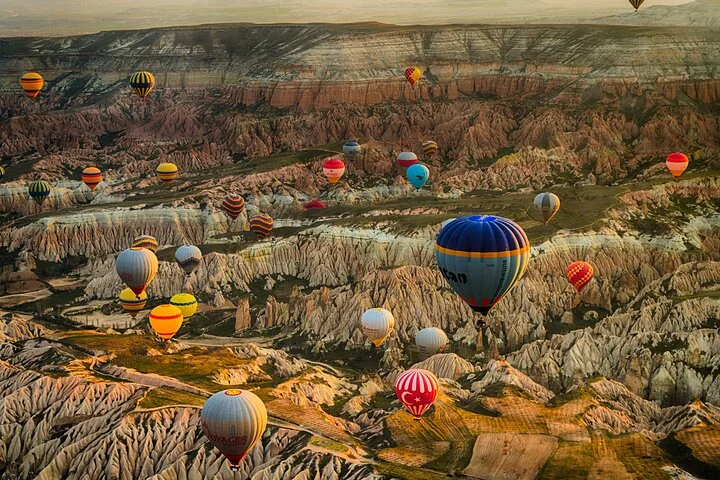 2-Day Guided Cappadocia Tour with Cave Hotel Option From Kemer