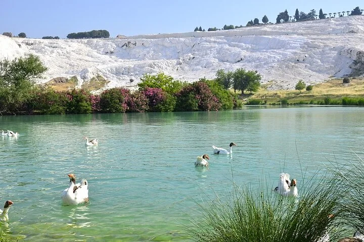 2 Days ''Pamukkale Tour'' and ''Turquoise Tour'' Salda Lake and Kaklik Cave