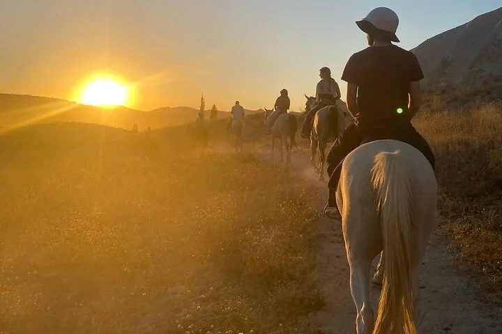 Adventure in Cappadocia Horse Riding Sunset ,Daytime