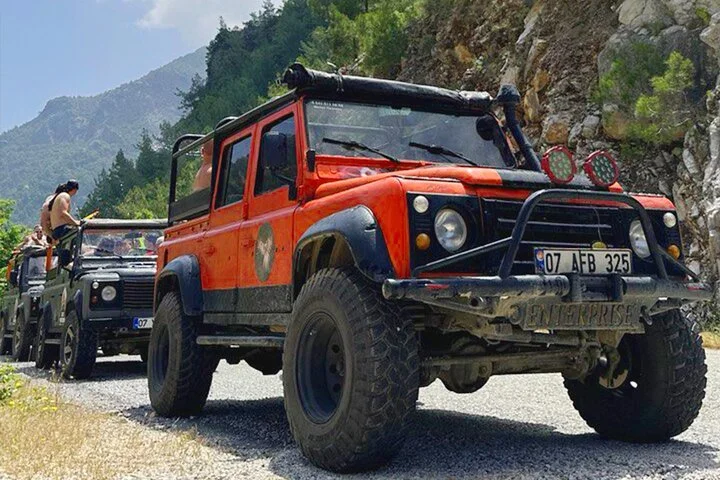 Alanya Jeep Safari with Off-Road, Lunch & Roundtrip Transfer