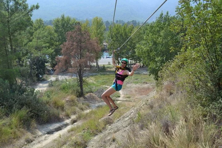 Antalya / Belek : Combo Rafting Quad & Jeep & Zipline ( 4 in 1 )