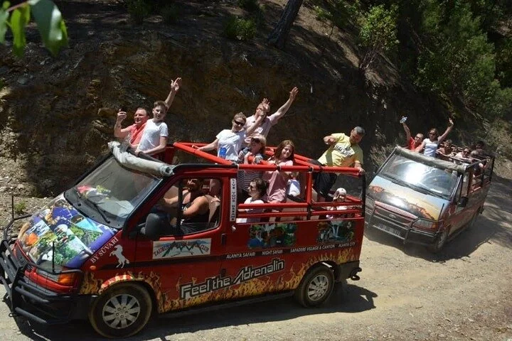 Antalya / Belek : Combo Rafting Quad & Jeep & Zipline ( 4 in 1 )