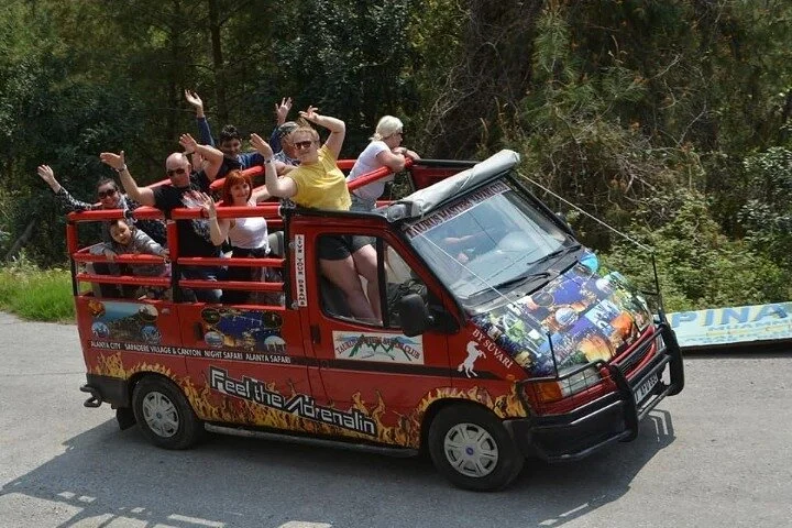 Antalya / Belek : Combo Rafting Quad & Jeep & Zipline ( 4 in 1 )