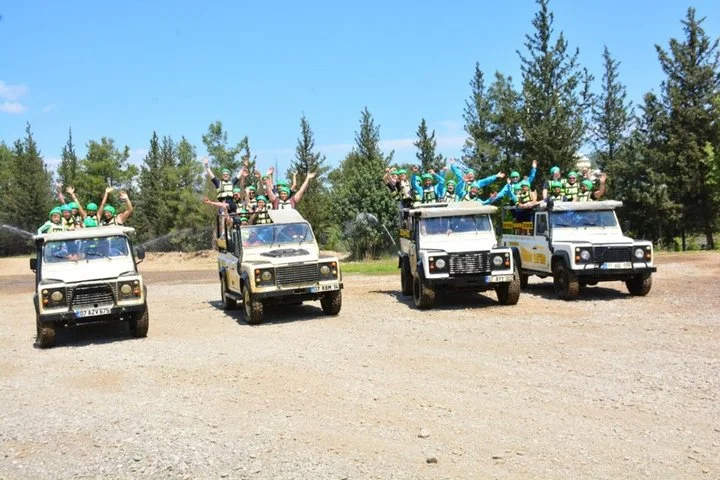 Antalya: Rafting, Zipline, Quad, Buggy & Jeep Adventure