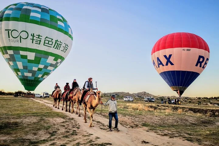 Cappadocia Camel Ride Experience Sunset & Sunrise & Daytime